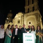 Iluminan Iberdrola México y el Gobierno de Coahuila la Catedral de Santiago Apóstol