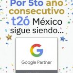 t2ó México se posiciona entre el 3% de agencias líderes tras obtener la certificación Google Partner Premier